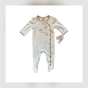 BABY/INFANT JUICY COUTURE COVERALL ONSIE / SIZE 6/9 MONTHS